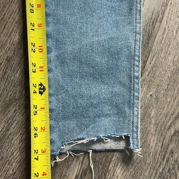 Madewell Women’s 10” High Rise Skinny Jeans with Raw Hem, size 26 - Picture 6 of 11